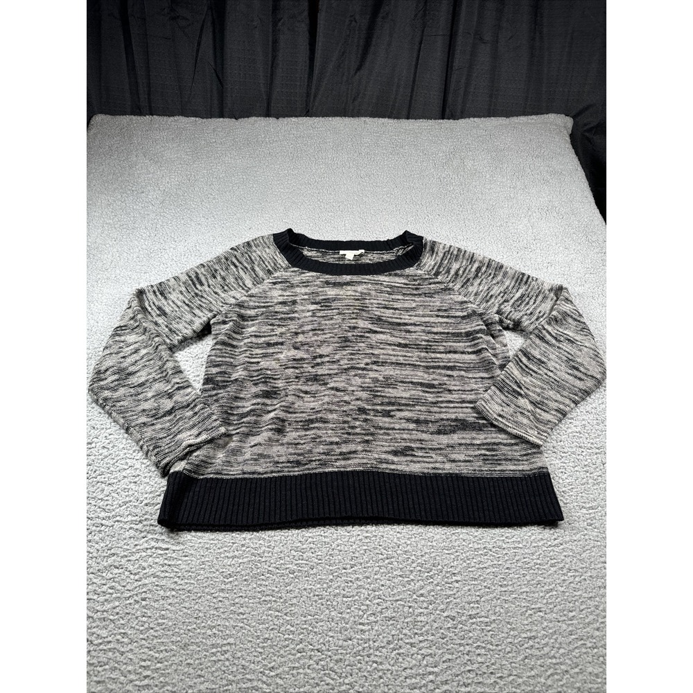 Eileen Fisher Sweater Womens MEDIUM Pull Over Long‎ Sleeve Organic Linen Career - Picture 2 of 11